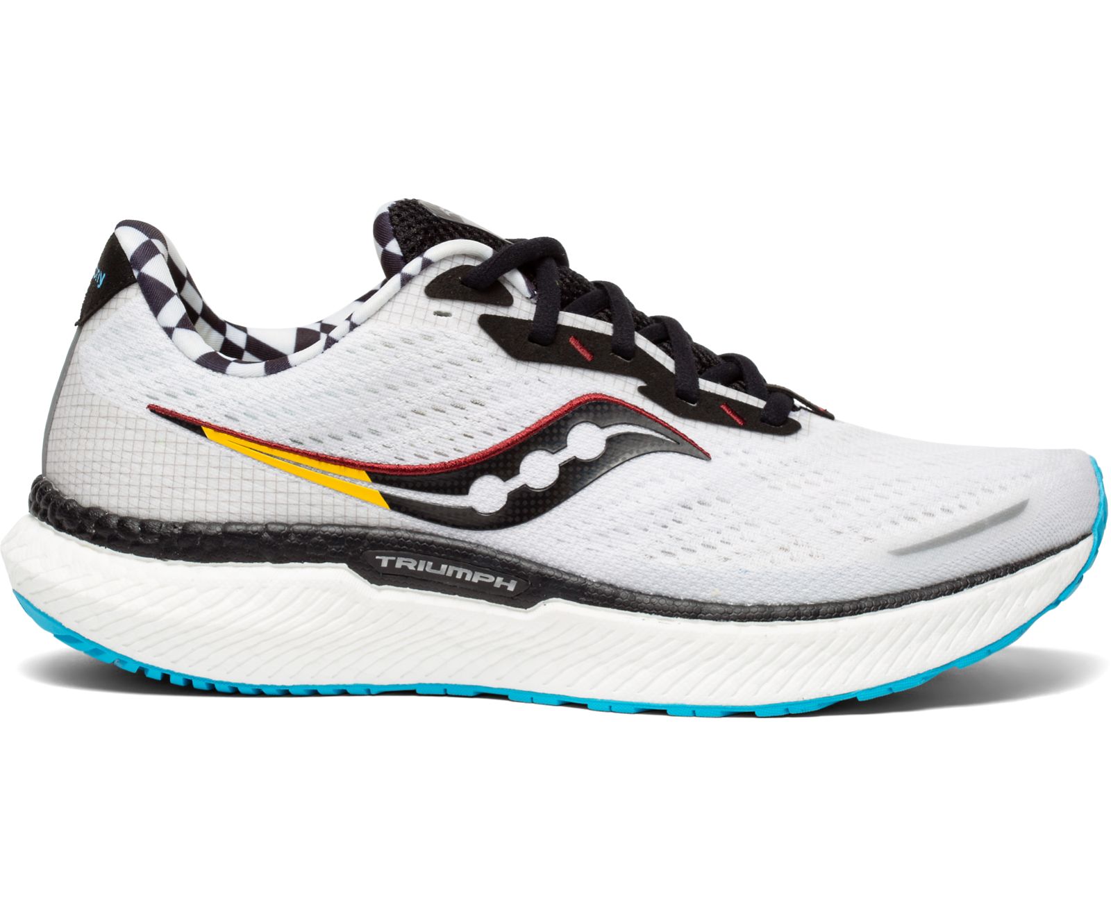 Saucony Triumph 19 Men\'s Running Shoes White / Black | AU 562HAPK